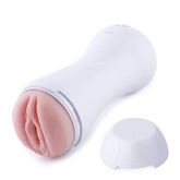HiSmith Vibrating Pussy Stroker (White Case) – Vibrating Stroker Sex Machine Attachments
